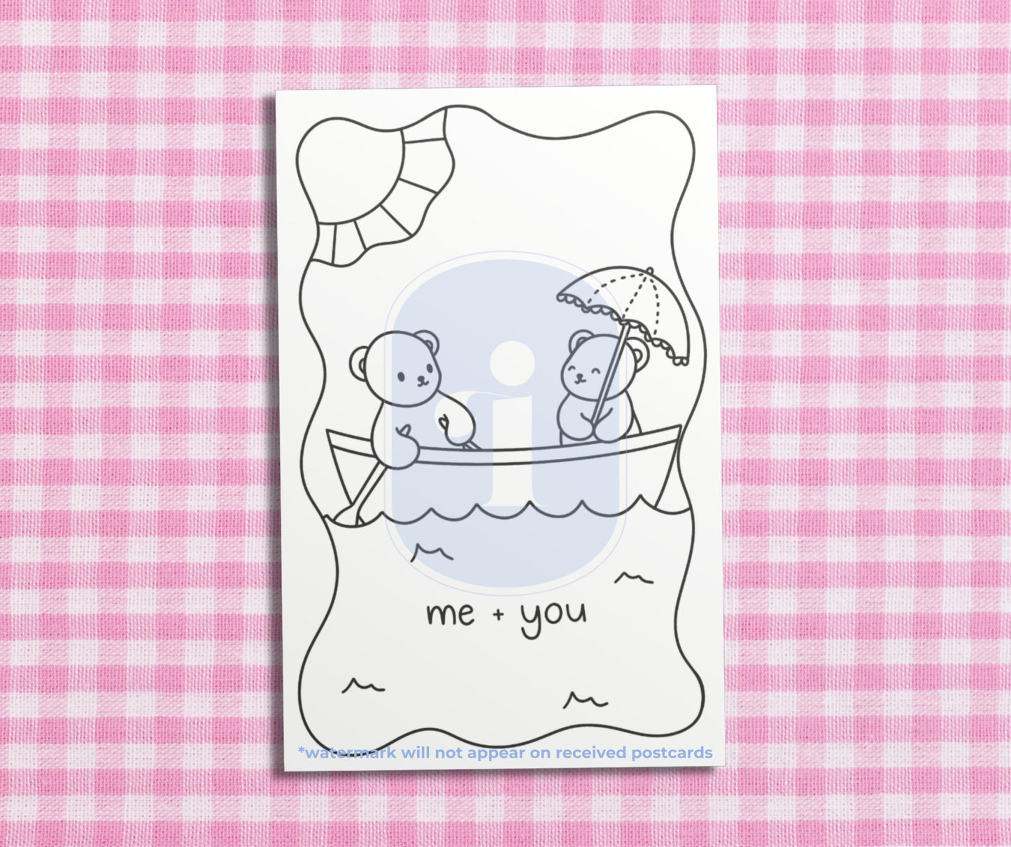 6 Valentine's Day Color - In Postcards - Plan with Inès