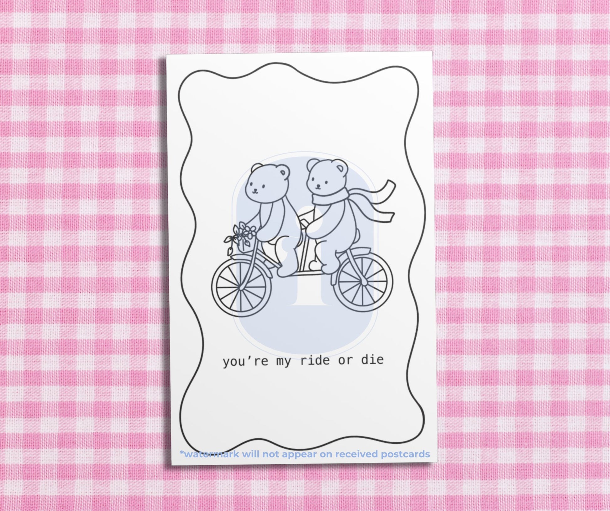 6 Valentine's Day Color - In Postcards - Plan with Inès
