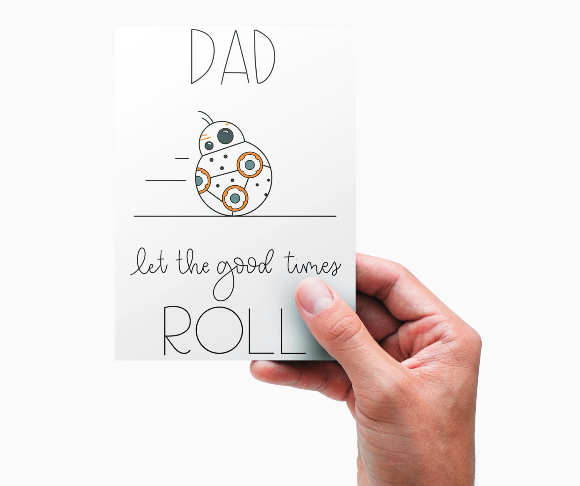 Father's Day Card Color - In Printable - BB - 8 - Plan with Inès