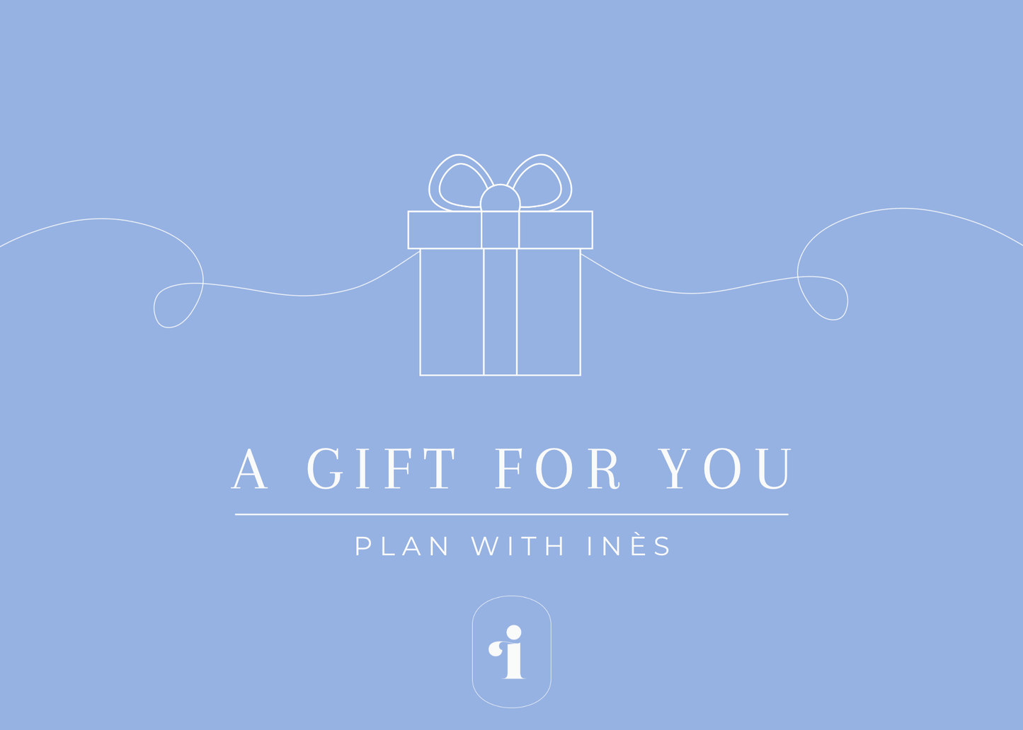 Plan with Inès Digital Gift Card - Plan with Inès