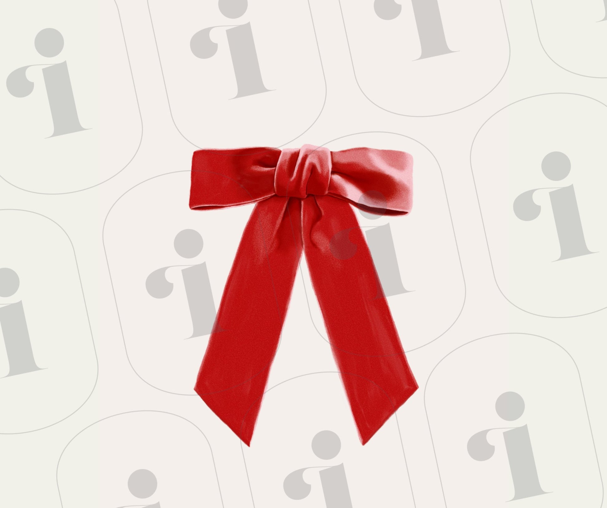 Red Coquette Bow Phone Wallpaper - Plan with Inès