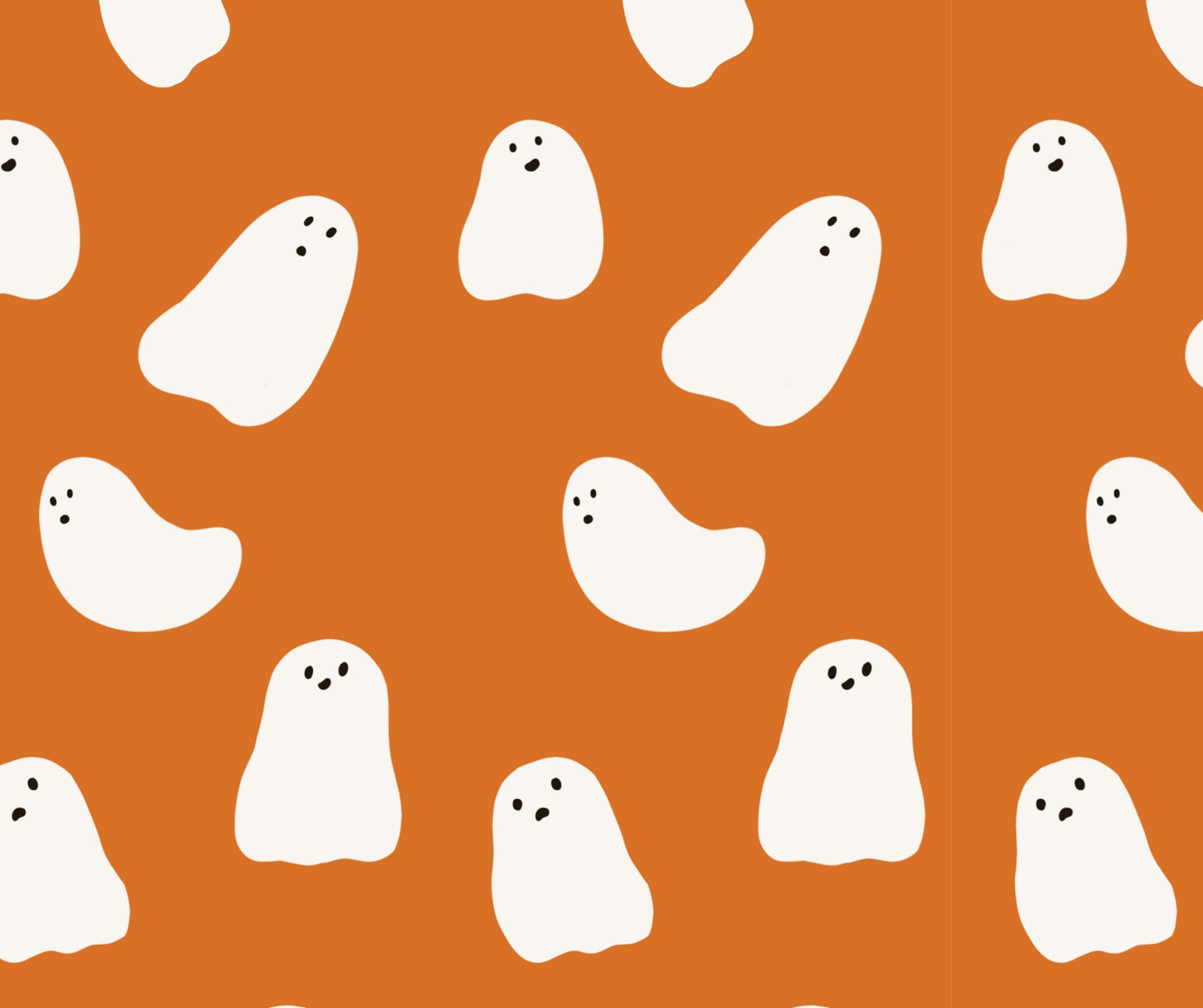 2 Ghost Themed Halloween Phone Wallpapers - Plan with Inès