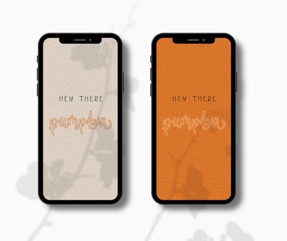 2 Hello Pumpkin Phone Wallpapers - Plan with Inès