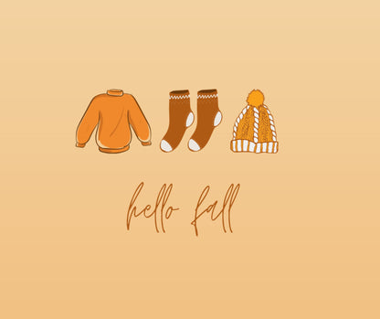 3 Hello Fall Phone Wallpapers - Plan with Inès