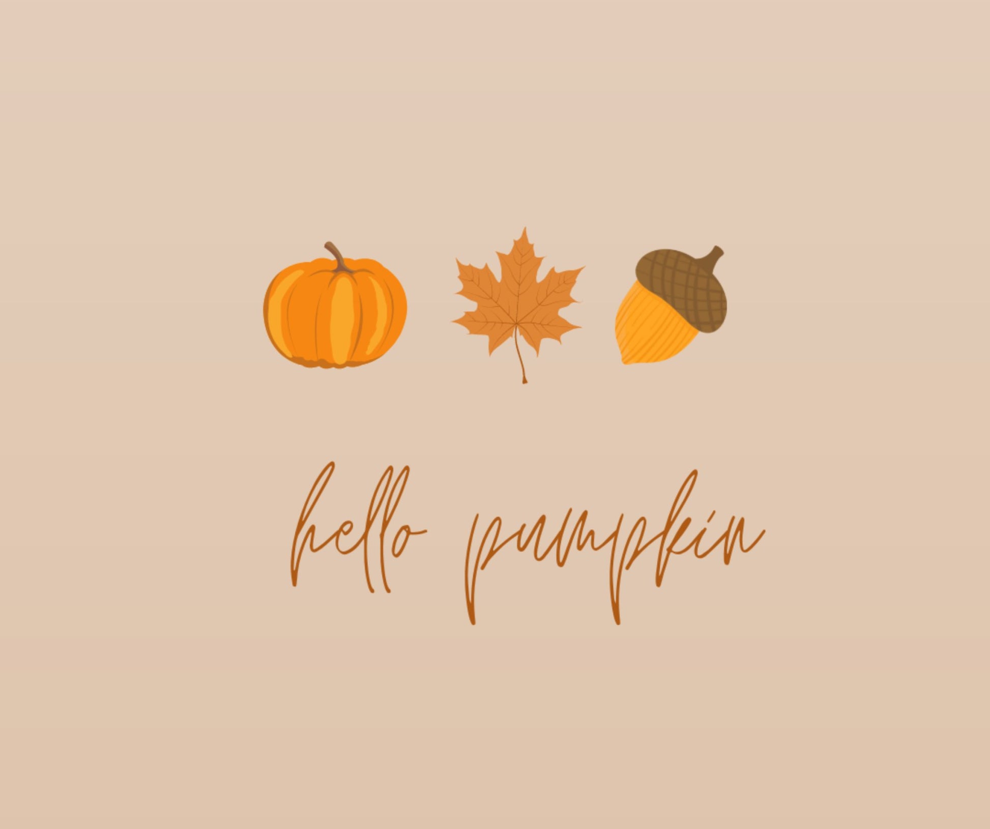 3 Hello Fall Phone Wallpapers - Plan with Inès