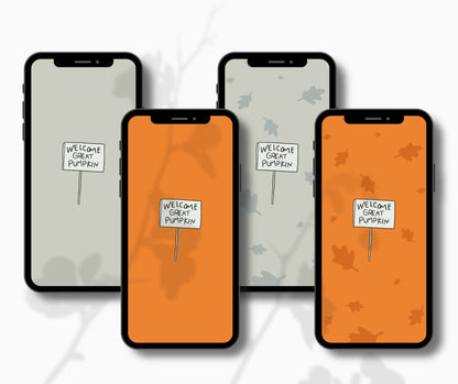 4 Charlie Brown Phone Wallpapers - Mint Orange - Plan with Inès