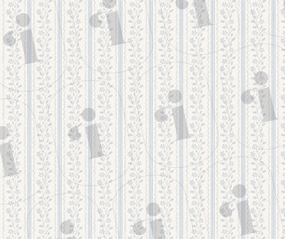 Amy Vintage Computer Wallpaper Pattern - Plan with Inès