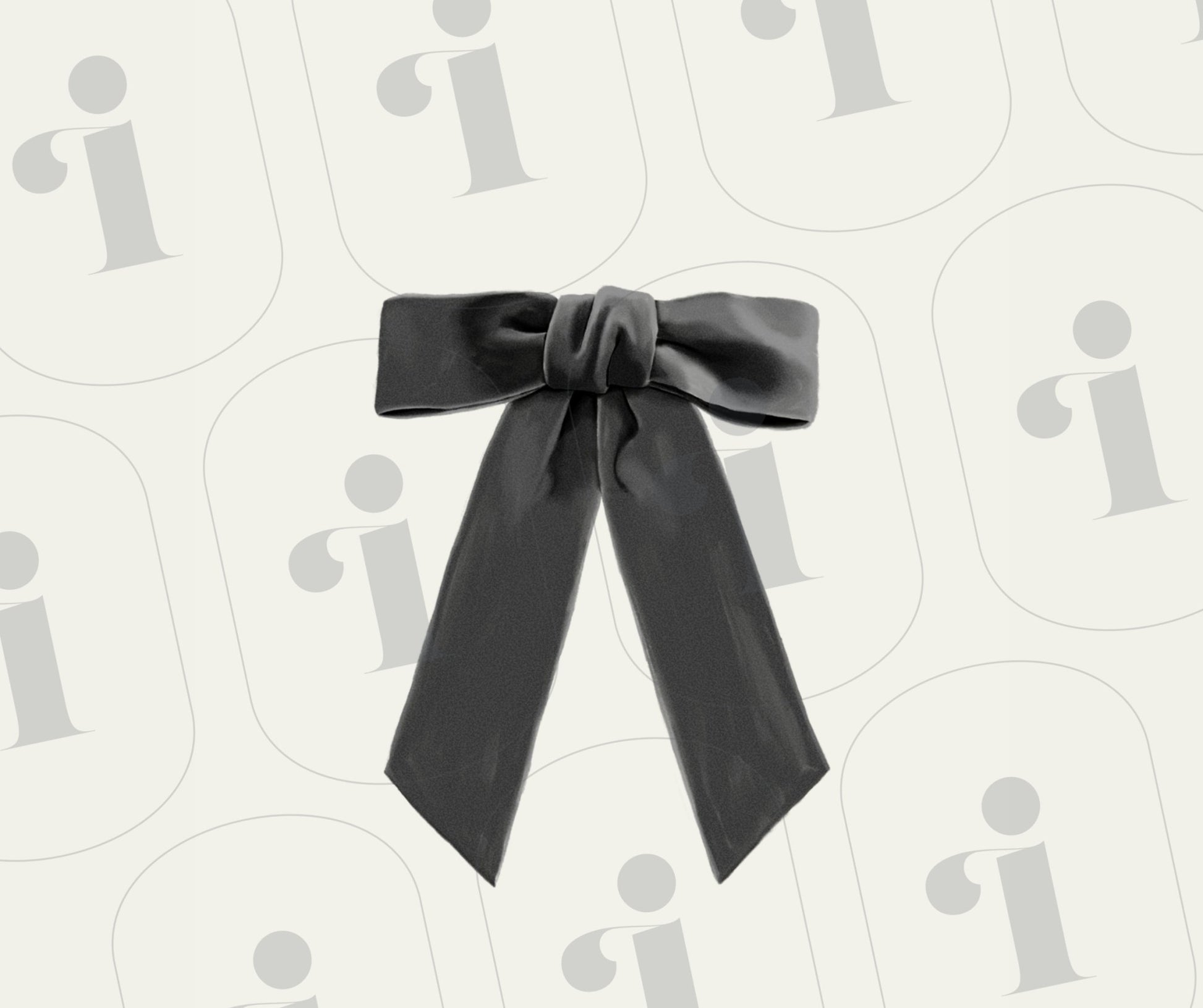 Black Coquette Bow Phone Wallpaper - Plan with Inès