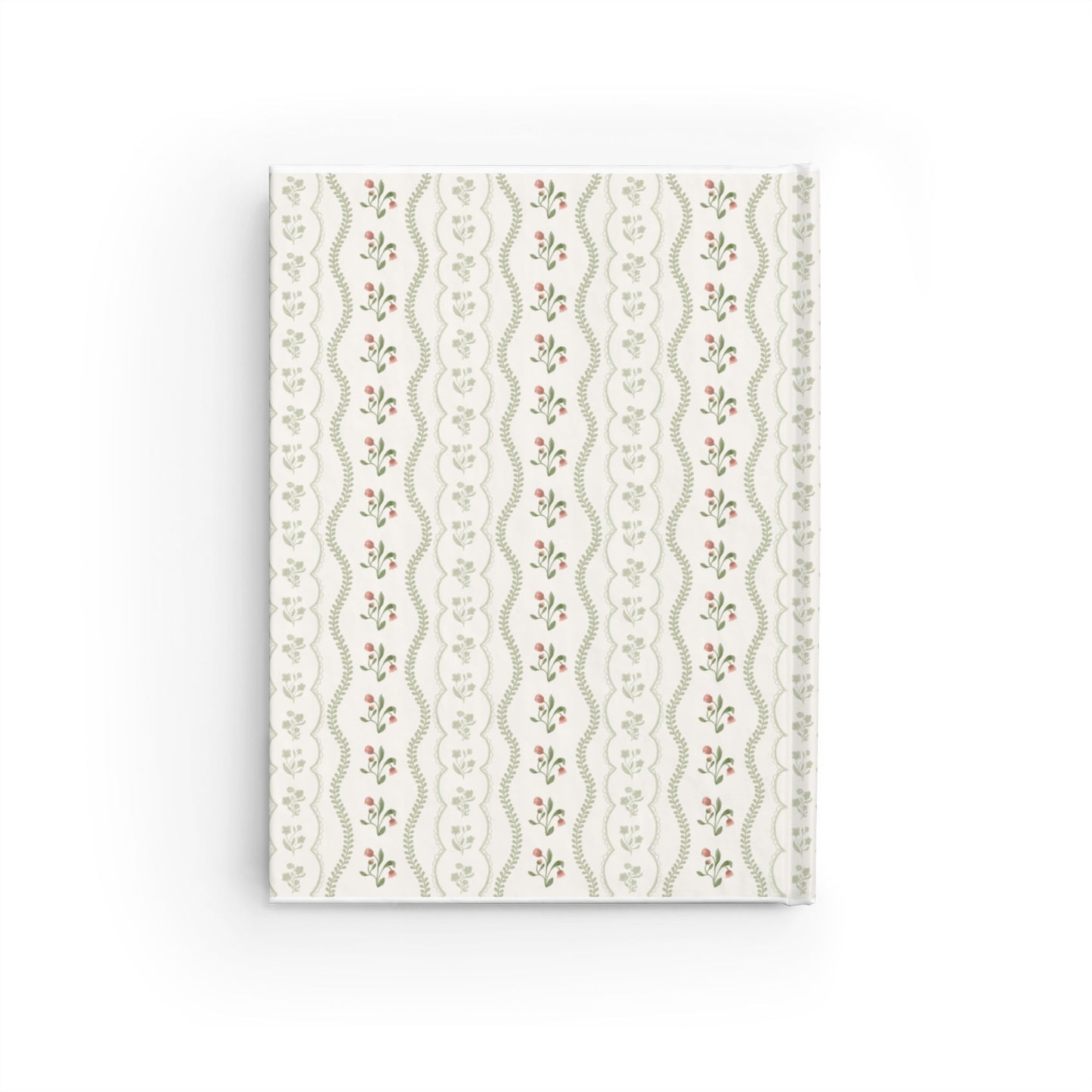 Eloise Pattern Vintage Floral Ruled Notebook - Plan with Inès