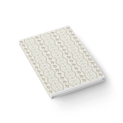 Eloise Pattern Vintage Floral Ruled Notebook - Plan with Inès