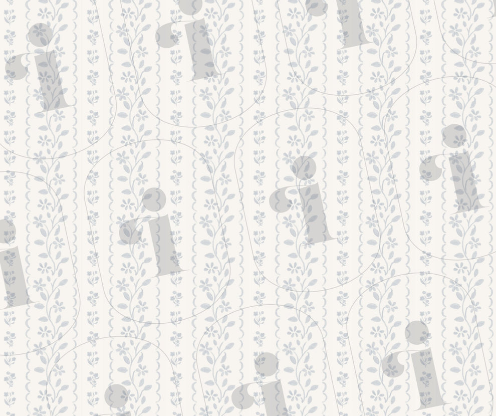 Francesca Vintage Computer Wallpaper Pattern – Plan with Inès