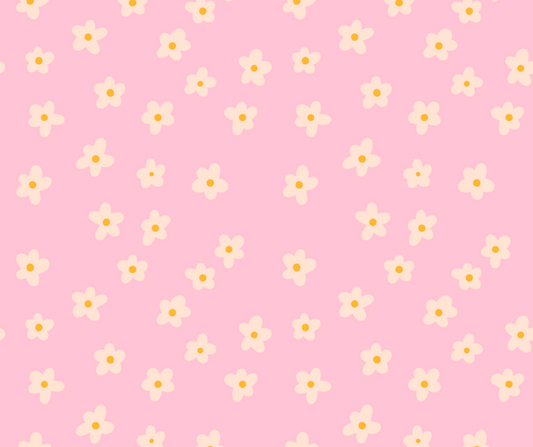Floral Phone Wallpaper in Rose