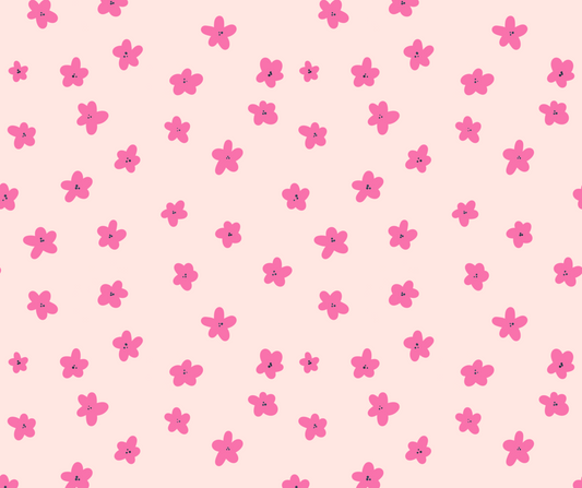 Floral Phone Wallpaper in Pink