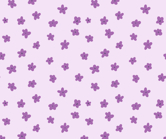 Floral Phone Wallpaper in Purple
