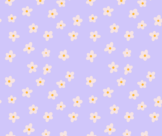 Floral Phone Wallpaper in Purple
