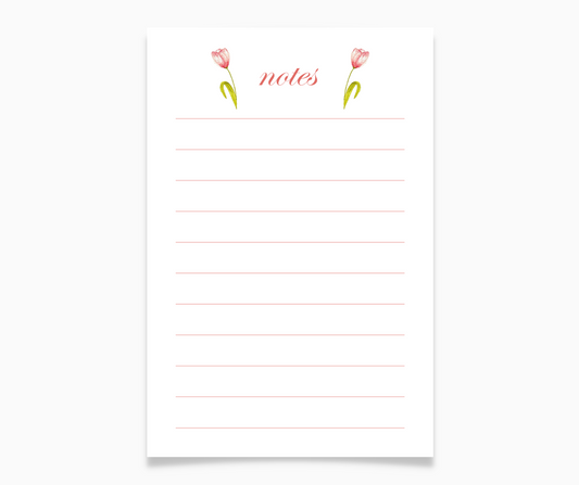 Tulip Floral Note Pad - Post-it®
