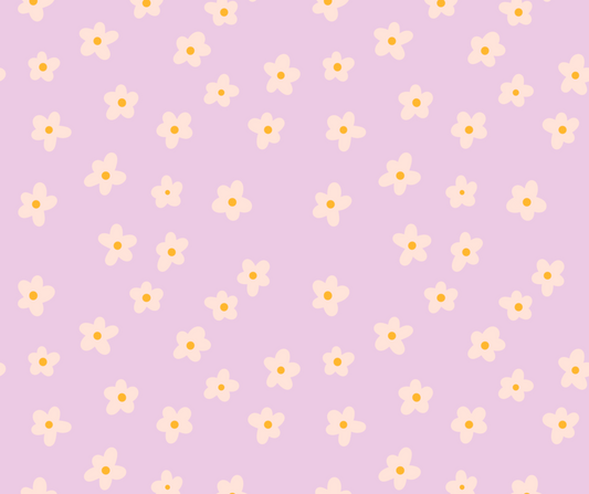 Floral Phone Wallpaper in Violet