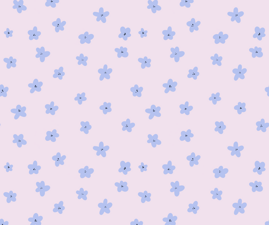 Floral Phone Wallpaper in Lavender